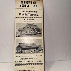 HO Magnuson Models Union Avenue Freight Terminal - Picture 1 of 3