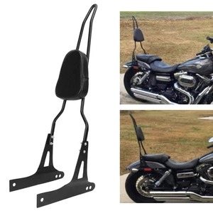 Rear Sissy Bar Detach Backrest for Harley Dyna Street Bob Super Glide 2006-UP - Foto 1 di 9