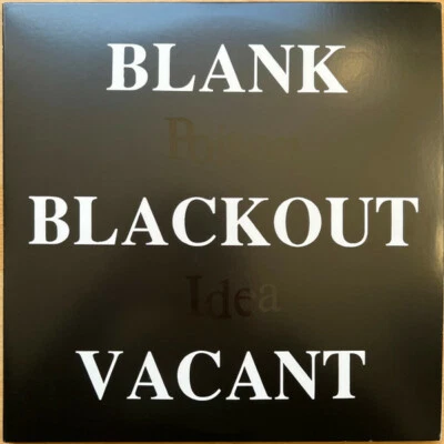 POISON IDEA Blank Blackout Vacant 2xLP PUNK ROCK Hardcore REISSUE Bonus LP New - Image 1 of 3