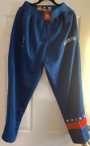Nike 1966 Rewind Warm Up Pants Philadelphia Sixers 76ers Men’s Medium Cover