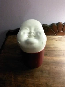 Vintage Buddha Hotei Ceramic Box - Japanese - Picture 1 of 3