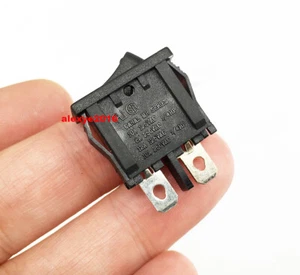 CANAL MR SERIES Micro Slim Rocker Switch 2 Pins 2 Positions 10A 125/250VAC - Picture 1 of 6