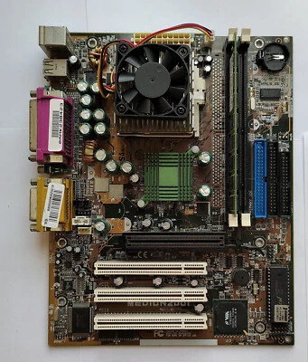 Asus CUV4X-CM Motherboard with Pentium III 900MHz CPU and 512MB RAM - Test OK! - Image 1 of 4