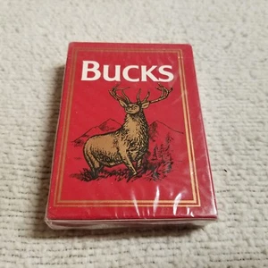 Vintage Philip Morris Tobacco " BUCKS " Playing Cards - Brand New Sealed - Picture 1 of 3