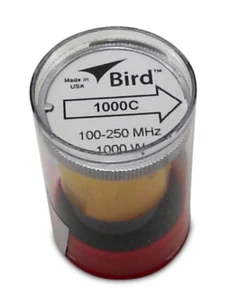 Elemento medidor Bird 43 1000C 100-250 MHz 1000 vatios (Nuevo) - Imagen 1 de 3