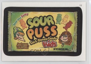 2007 Topps Wacky Packages All New Series 5 Sour Puss #11 1i7