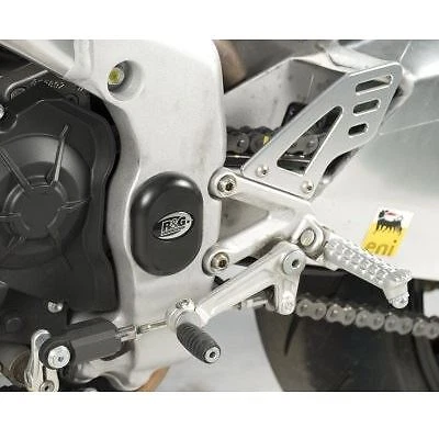 Enchufes de marco R&G negros (LHS + RHS) Aprilia RSV4 1100 fábrica 2021 - 2023 Foto 1 de 4