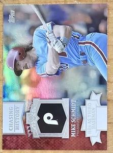 2013 Topps - Chasing History holo-foil #CH-92 Mike Schmidt - Imagen 1 de 2