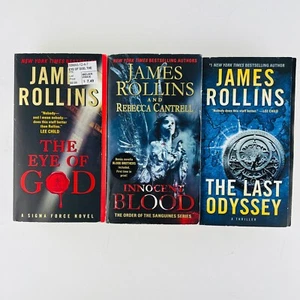 James Rollins Paperback 3 Book Lot #5 - Picture 1 of 2