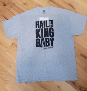 Evil Dead T Shirt 2 3 Army Of Darkness Ash Hail To King Baby Xl