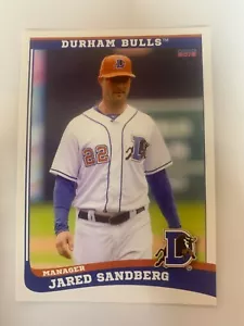 Jared Sandberg 2018 Durham Bulls Team Card - Picture 1 of 1