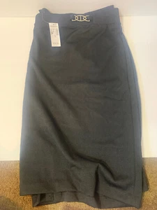 Neu mit Etikett Roz & Ali Damenrock voller schwarz Größe 3X 97 % Polyester 3 % Elasthan - Bild 1 von 6