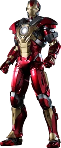 1:6 Hot Toys Iron Man 3 Figura Movie Masterpiece Iron Man Mark 17 Heartbreaker - Imagen 1 de 6