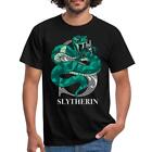 Harry Potter Slytherin herb monochromatyczny męski t-shirt