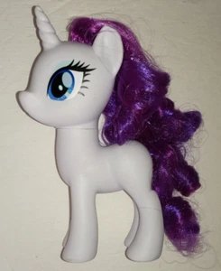 My Little Pony MLP Friendship is Magic Rarity White Unicorn Purple Hair 2016 6” - Picture 1 of 7