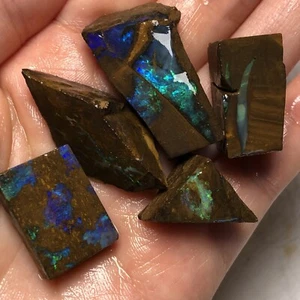 Winton Boulder Opal Rough Rubs WB2007035 - Picture 1 of 7