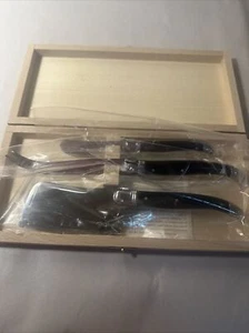 Jean Dubost Laguiole 3-Piece Cheese Knife Set (Stainless Steel) - Picture 1 of 8