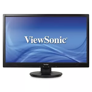 Refurbished ViewSonic VA2446M-LED 24 Inch Full HD 1080p Grade A - Picture 1 of 5