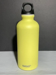 Sigg Yellow Touch Water/ Tea Bottle 13.53 Oz Size New item - Picture 1 of 6