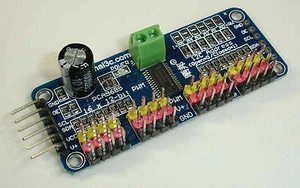 16-Channel 12-bit PWM/Servo Driver I2C PCA9685 - Imagen 1 de 2