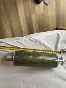 22.5 Inches Universal Carbon Fiber Exhaust W/removable Silencer - Picture 1 of 14