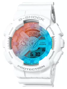 NUOVO Orologio Uomo Casio G-Shock BEACH TIME LAPSE Colori Vivaci Ana-Digi GA110TL-7A - Foto 1 di 4
