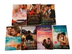 Mills & Boon Romance Paperback 7 x Books 3-4-5-in-1 Romantic Love Australian Lot - Picture 1 of 6