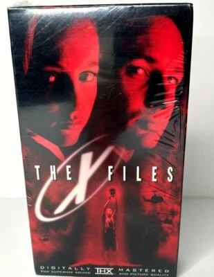 The X-Files Movie Fight the Future New Sealed VHS 1998 Vintage FBI Aliens Sci-Fi - Imagem 1 de 4