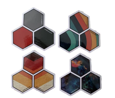 CHANNEL ISLANDS SURFBOARDS CHANNEL ISLANDS SURFBOARD STICKER 4 Pack Merrick STICKER LOST RIP CURL Volcom SD