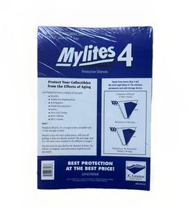 50 E. Gerber Mylites 4-Mil Mylar Magazine Sleeves 900M4 Acid-Free Archival Bags - Picture 1 of 3
