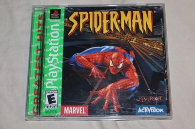Spider-Man (Sony PlayStation 1, 2000) PS1 COMPLETE REG CARD - Image 1 of 4