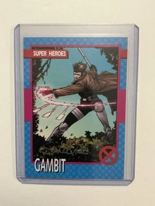 2015 Fleer Retro Marvel 1992 Impel X-Men Gambit Steve McNiven AUTO Signed #6 SSP - Picture 1 of 2