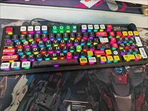 Super Mario Bros. Transparent Keycaps 119PCS - Picture 1 of 3