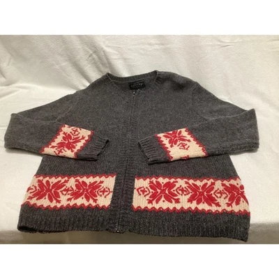 Sonoma,Jersey Cremallera Completa con Mezcla de Lana Talla Mediana Foto 1 de 4