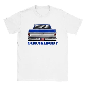 SquareBody Chevy C10 - Squarebody - Unisex Crewneck T-shirt - Picture 1 of 55