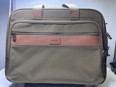 Hartmann Suitcase Wheeled Mobile Traveler Garment Bag Carry On Bag Zip Top - Image 1 of 4