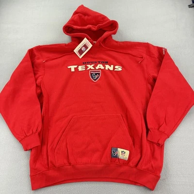 Houston Texans Sudadera con Capucha Para Hombres Grande NFL Fútbol Pullover Original Equipo Sudadera Foto 1 de 4