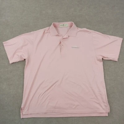 Fairway Greene Polo Shirt Mens 2XL XXL Pink Short Sleeve Golf Tennis Casual Logo - Image 1 of 4