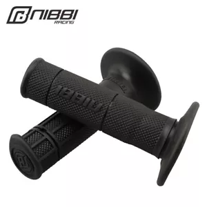 NIBBI 7/8" Motorcycle Hand Grips Pit Dirt Bike Off-road Motocross Gel Handle Bar - Foto 1 di 8