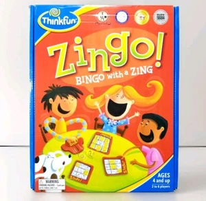 Zingo! Early Learning Word Picture Bingo Fun Mechanical Tile Sorter ThinkFun - Picture 1 of 7