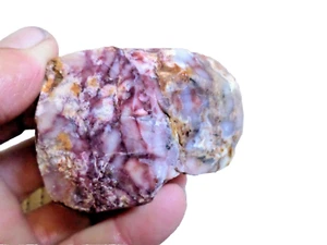 Pink Opalized Agate Gemstone slab rough - Picture 1 of 9