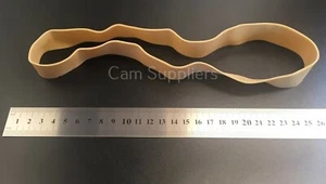 Large Huge Strong Thick 10" x 1" Natural Rubber Bands 255mm x 25mm x 2mm - Picture 1 of 2