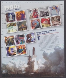 USA 2000 TWENTIETH CENTURY 1980’s SHEETLET MINT/MNH (ID:R61984) - Bild 1 von 1
