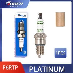 Repuesto de bujía de platino Torch F6RTP para NGK 7084 BPR6EGP 7822 BPR6ES - Imagen 1 de 7