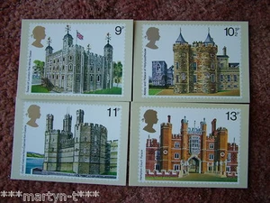 PHQ Stamp card set No 28 British Architecture 1978. 4 card set.  Mint Condition. - Picture 1 of 1