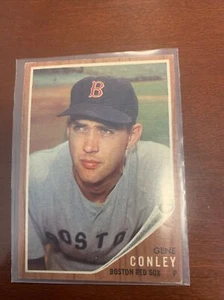 1962 Topps Boston Red Sox Gene Conley #187 - Picture 1 of 2