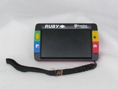 Freedom Scientific RUBY Video Enlarger Handheld Magnifier - AS IS NOT WORKING - Image 1 of 4