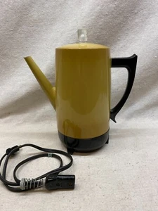 Percolador automático vintage West Bend 9 tazas cosecha oro modelo 9462 - Imagen 1 de 4