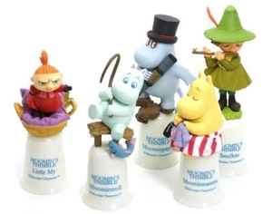 Mumin MOOMIN'S Valley TEE TIME Fingerhut 5-stellig Snufkin Little My Moomintroll - Bild 1 von 1