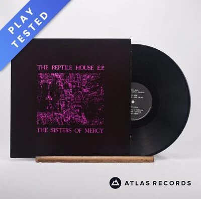 The Sisters Of Mercy The Reptile House E.P. A2 AA2 12" EP Vinyl Record - EX/VG+ - Image 1 of 4